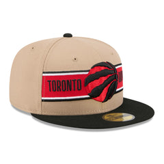 Toronto Raptors 2024 NBA Draft 59FIFTY Fitted Hat Tan/Black - New Era