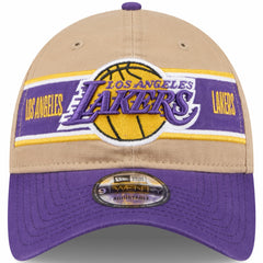 Los Angeles Lakers 2024 NBA Draft 9TWENTY Adjustable Hat Tan/Purple - New Era outlet