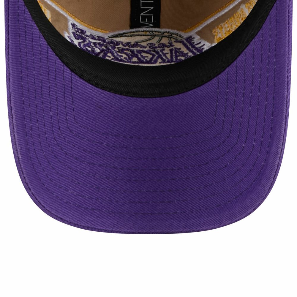 Los Angeles Lakers 2024 NBA Draft 9TWENTY Adjustable Hat Tan/Purple - New Era outlet