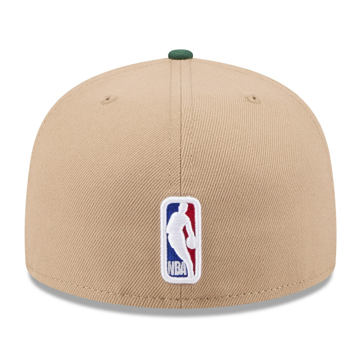 Milwaukee Bucks 2024 NBA Draft 59FIFTY Fitted Hat Tan/Hunter Green - New Era