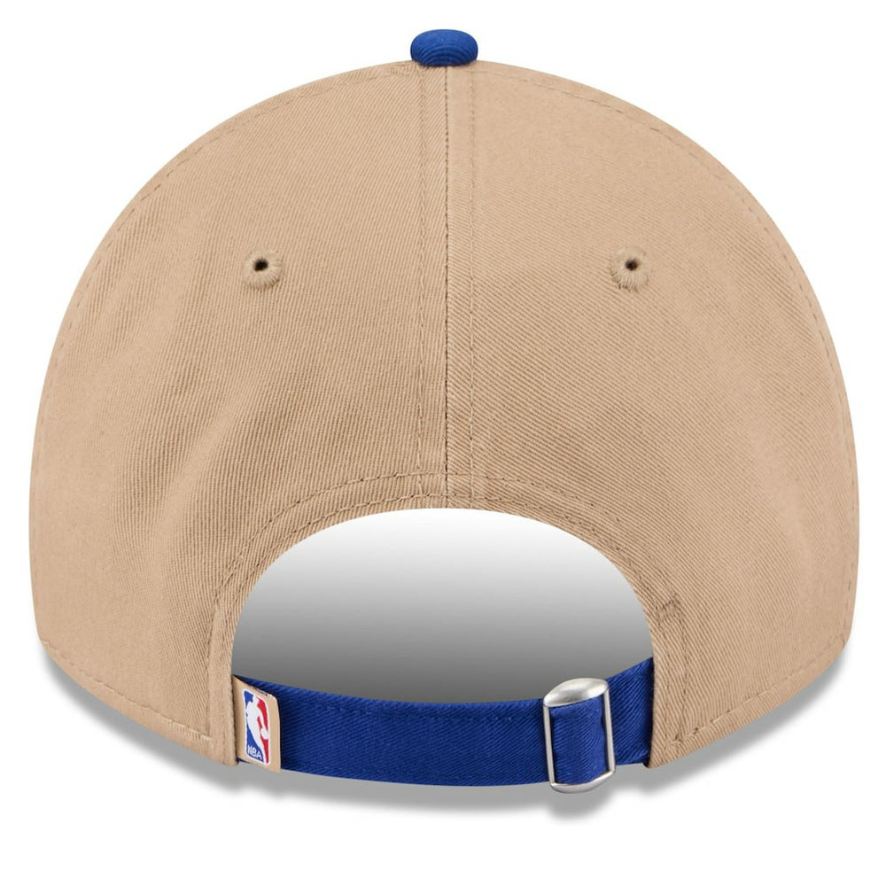 Golden State Warriors 2024 NBA Draft 9TWENTY Adjustable Hat Tan/Royal - New Era