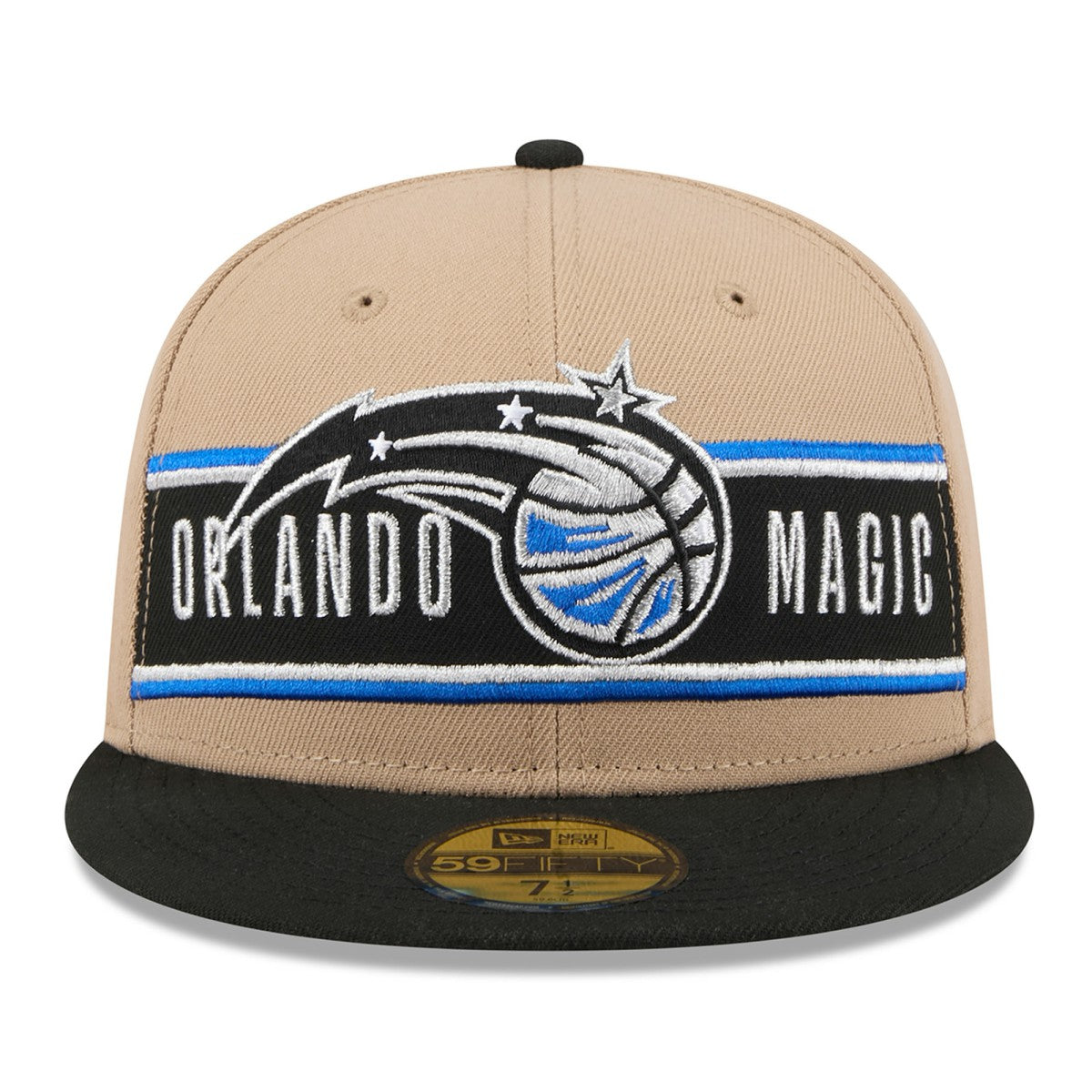 Orlando Magic 2024 NBA Draft 59FIFTY Fitted Hat Tan/Black - New Era