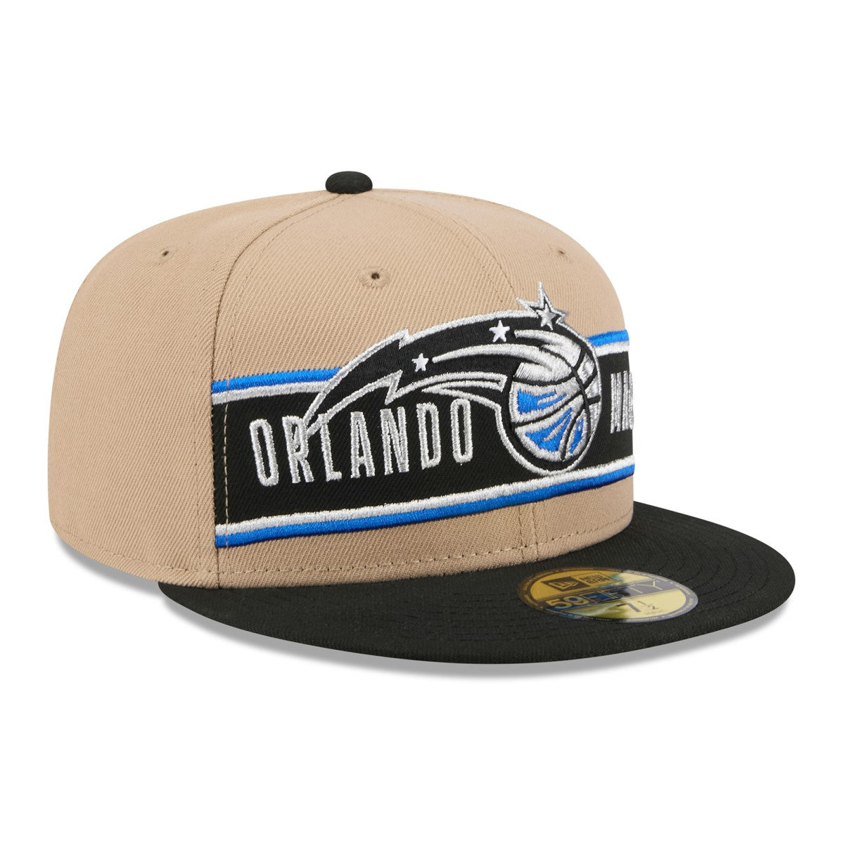 Orlando Magic 2024 NBA Draft 59FIFTY Fitted Hat Tan/Black - New Era