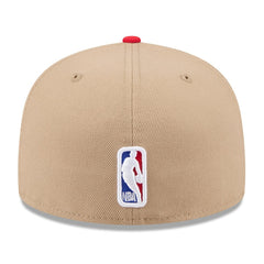 Chicago Bulls 2024 NBA Draft 59FIFTY Fitted Hat Tan/Red - New Era