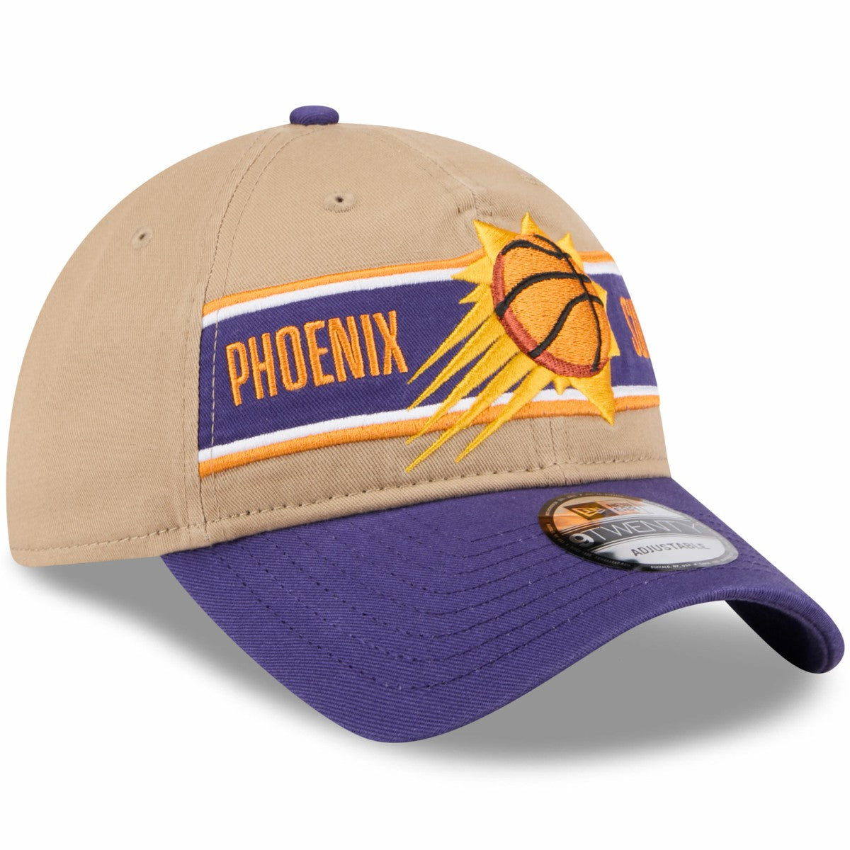 Phoenix Suns 2024 NBA Draft 9TWENTY Adjustable Hat Tan/Purple - New Era outlet