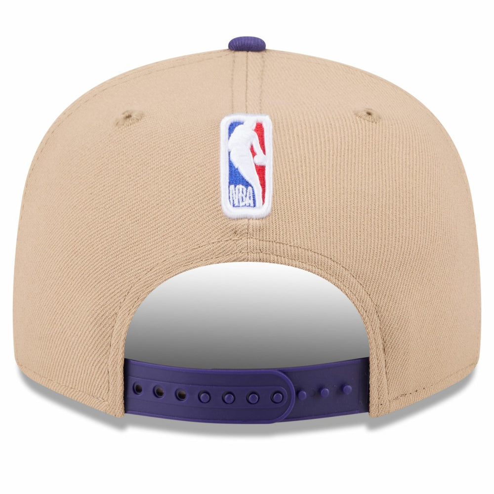 Phoenix Suns 2024 NBA Draft 9FIFTY Snapback Hat Tan/Purple - New Era