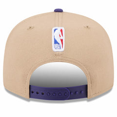 Phoenix Suns 2024 NBA Draft 9FIFTY Snapback Hat Tan/Purple - New Era