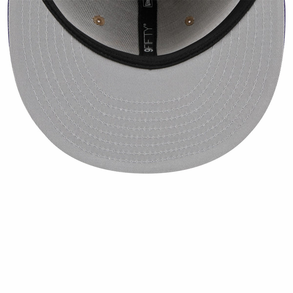 Phoenix Suns 2024 NBA Draft 9FIFTY Snapback Hat Tan/Purple - New Era