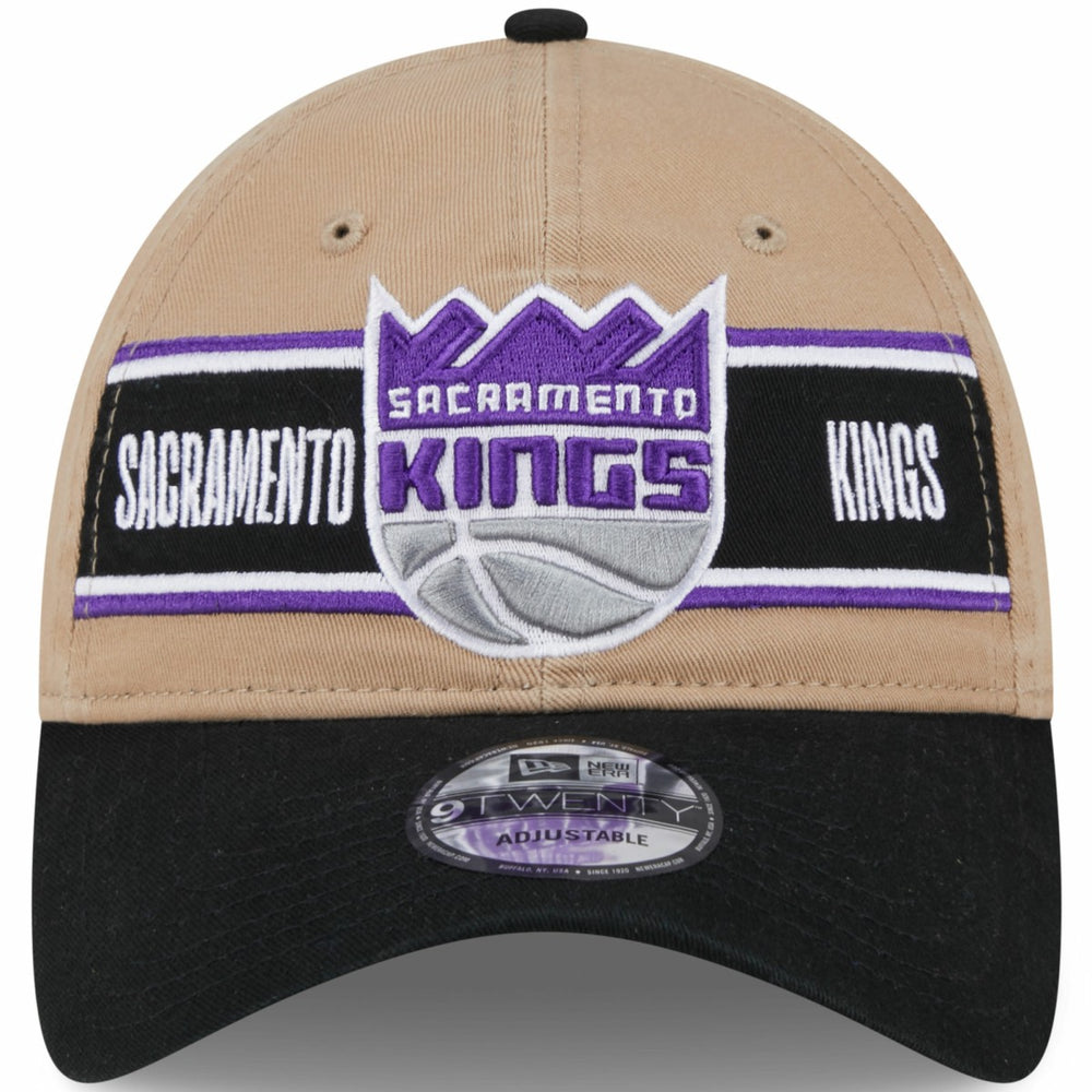 Sacramento Kings 2024 NBA Draft 9TWENTY Adjustable Hat Tan/Black - New Era