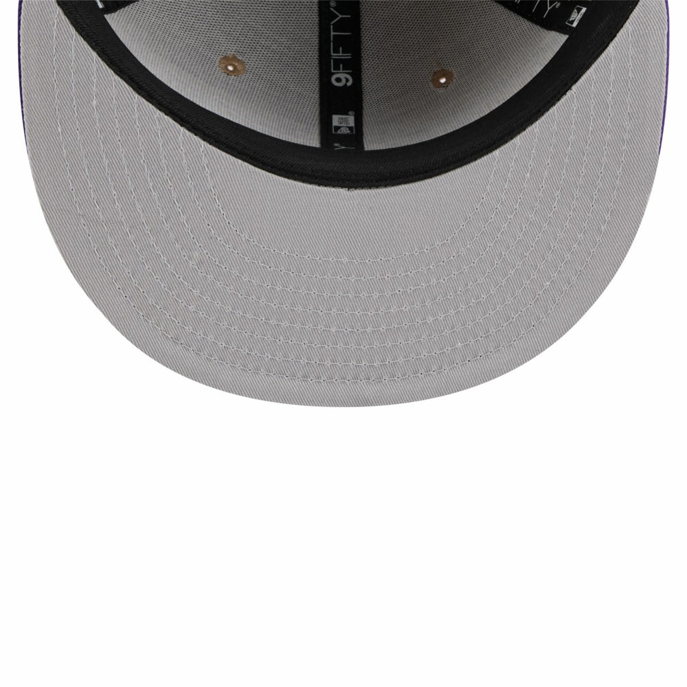 Los Angeles Lakers 2024 NBA Draft 9FIFTY Snapback Hat Tan/Purple - New Era outlet