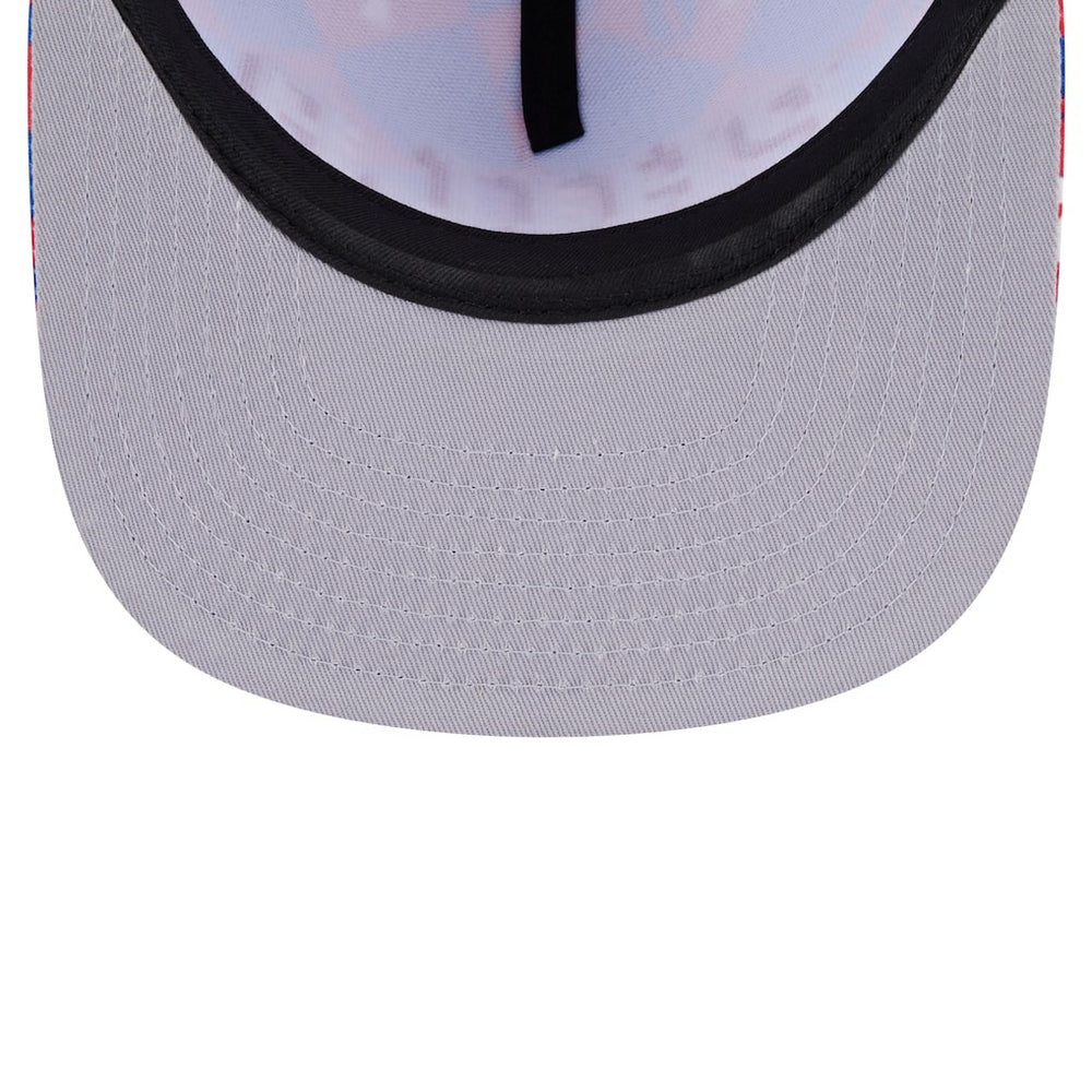 Philadelphia 76ers Seeing Diamonds A-Frame Trucker 9FIFTY Snapback Hat Royal - New Era