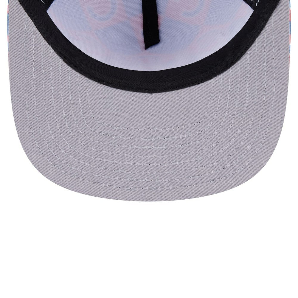 Chicago Cubs New Era Seeing Diamonds A-Frame Trucker 9FIFTY Snapback Hat - Royal Hats