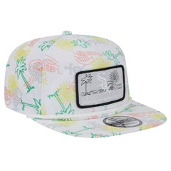 Chicago White Sox New Era Islander Golfer Snapback Hat - White Hats