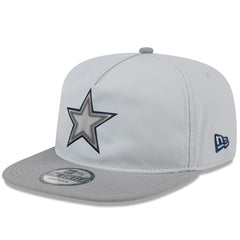 Dallas Cowboys New Era 2024 NFL Training Camp Golfer Snapback Hat - Gray Hats