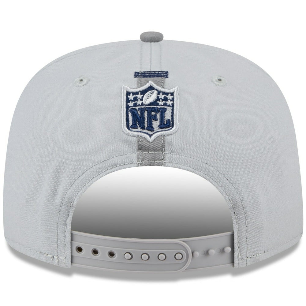 Dallas Cowboys New Era 2024 NFL Training Camp Golfer Snapback Hat - Gray Hats