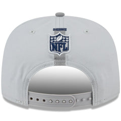 Dallas Cowboys New Era 2024 NFL Training Camp Golfer Snapback Hat - Gray Hats
