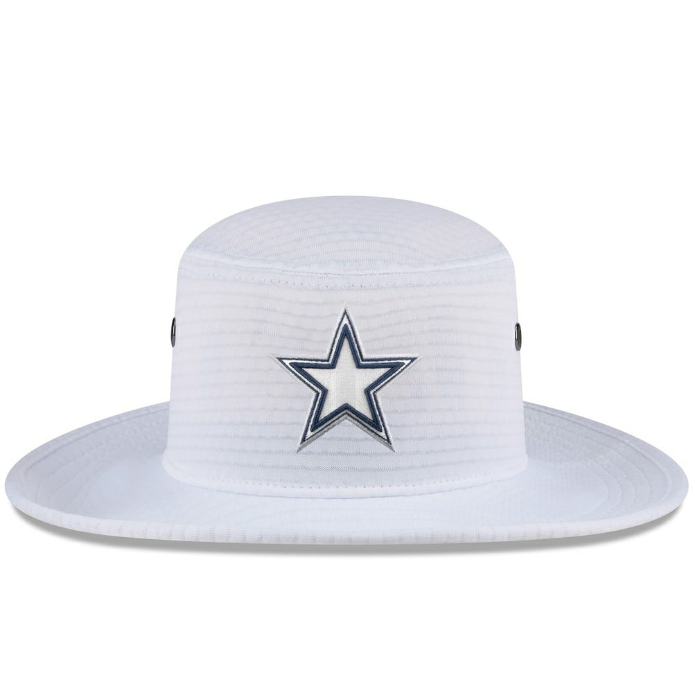 Dallas Cowboys New Era 2024 NFL Training Camp Panama Bucket Hat - White Hats