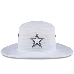 Dallas Cowboys New Era 2024 NFL Training Camp Panama Bucket Hat - White Hats