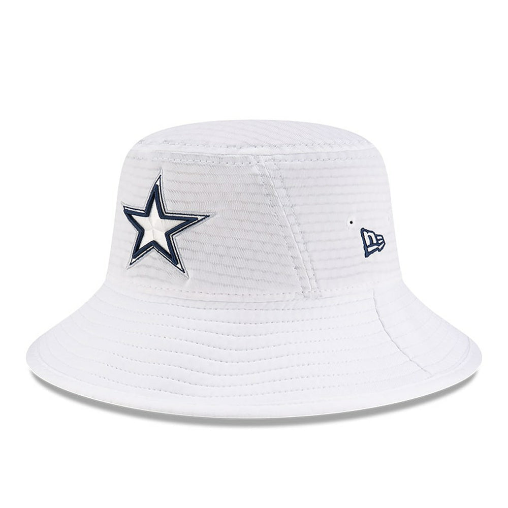 Dallas Cowboys New Era 2024 NFL Training Camp Stretch Bucket Hat - White Hats