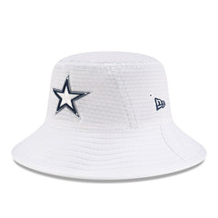 Dallas Cowboys New Era 2024 NFL Training Camp Stretch Bucket Hat - White Hats