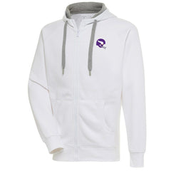 Minnesota Vikings Antigua Victory Full-Zip Hoodie - White Hoodies