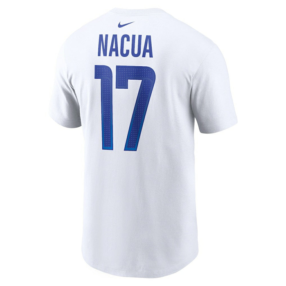 Puka Nacua Los Angeles Rams Player Name & Number T-Shirt - White T-shirts