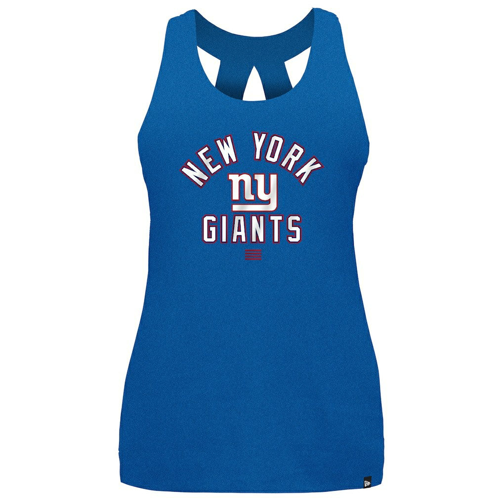 New York Giants New Era Women's 2024 NFL Training Camp Tank Top - Royal Tops