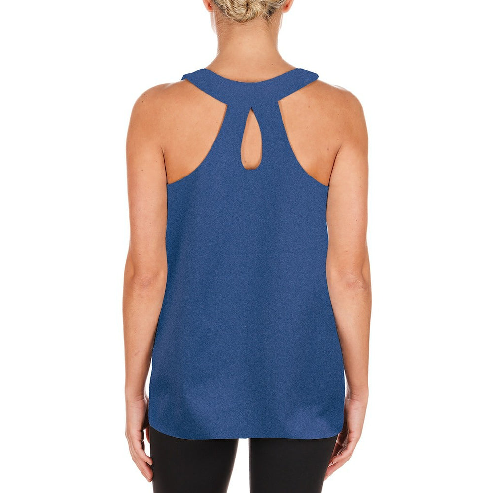 New York Giants New Era Women's 2024 NFL Training Camp Tank Top - Royal Tops