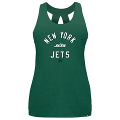 New York Jets New Era Women's 2024 NFL Training Camp Tank Top - Green Tops