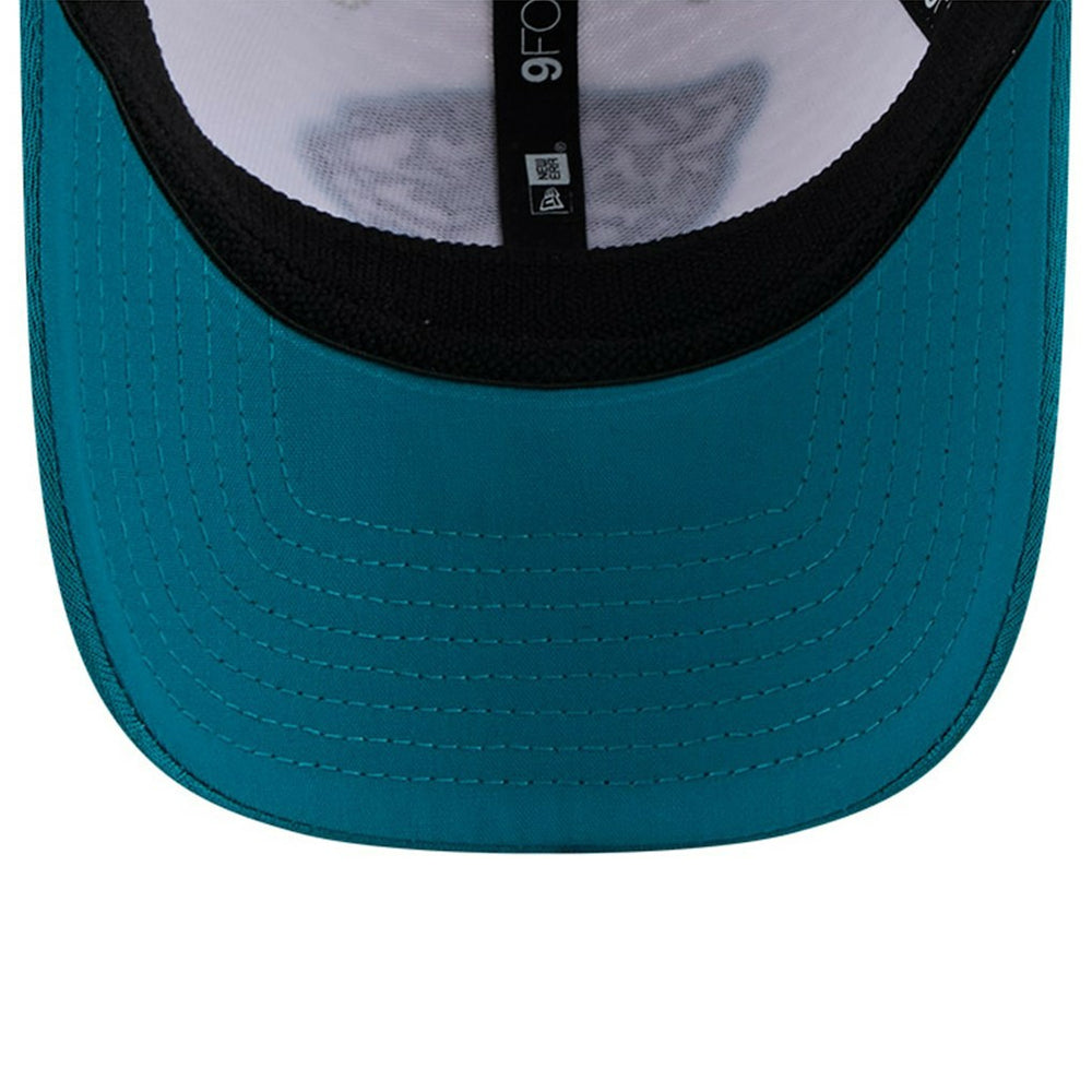 Jacksonville Jaguars New Era 2024 NFL Training Camp 9FORTY Adjustable Hat - White/Teal Hats