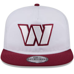 Washington Commanders New Era 2024 NFL Training Camp Golfer Snapback Hat - White/Burgundy Hats