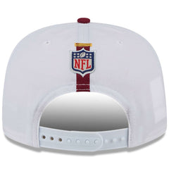 Washington Commanders New Era 2024 NFL Training Camp Golfer Snapback Hat - White/Burgundy Hats
