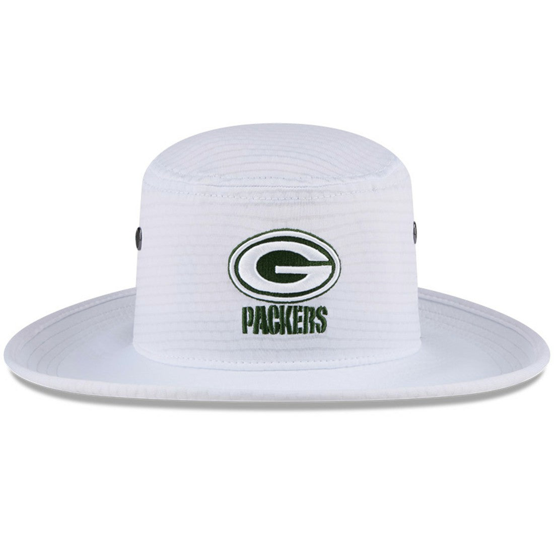 Green Bay Packers New Era 2024 NFL Training Camp Panama Bucket Hat - White Hats