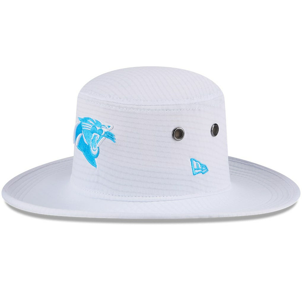 Carolina Panthers New Era 2024 NFL Training Camp Panama Bucket Hat - White Hats