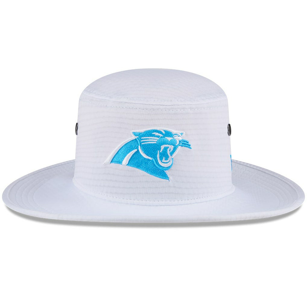 Carolina Panthers New Era 2024 NFL Training Camp Panama Bucket Hat - White Hats