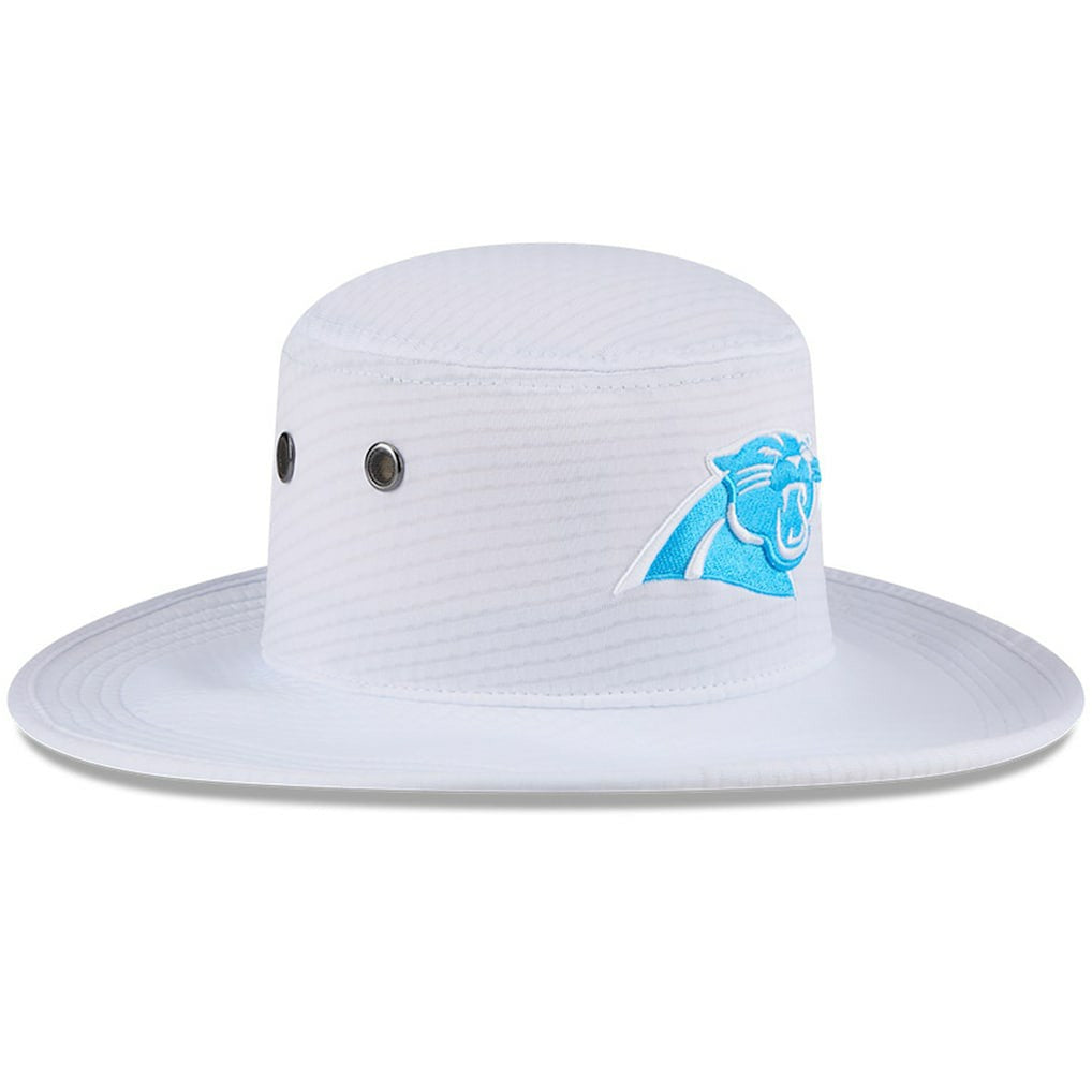Carolina Panthers New Era 2024 NFL Training Camp Panama Bucket Hat - White Hats