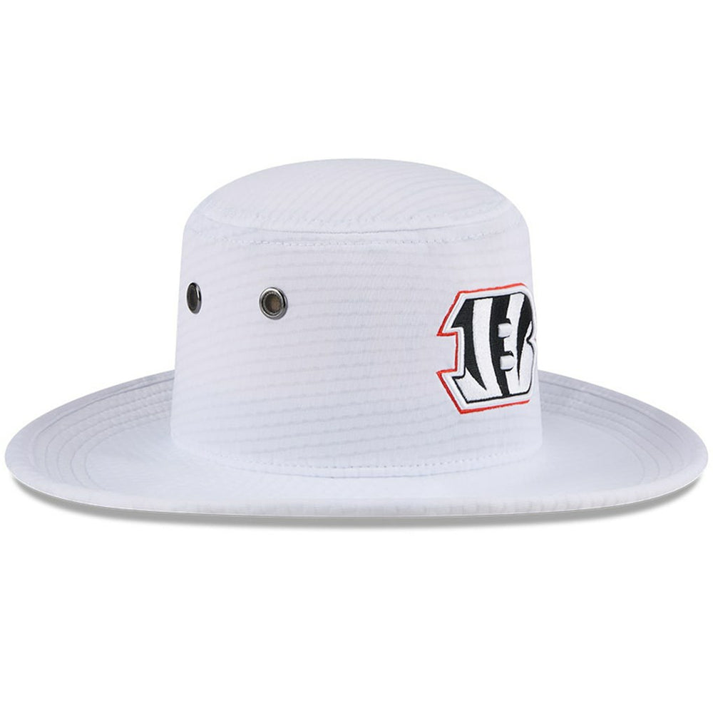 Cincinnati Bengals New Era 2024 NFL Training Camp Panama Bucket Hat - White Hats