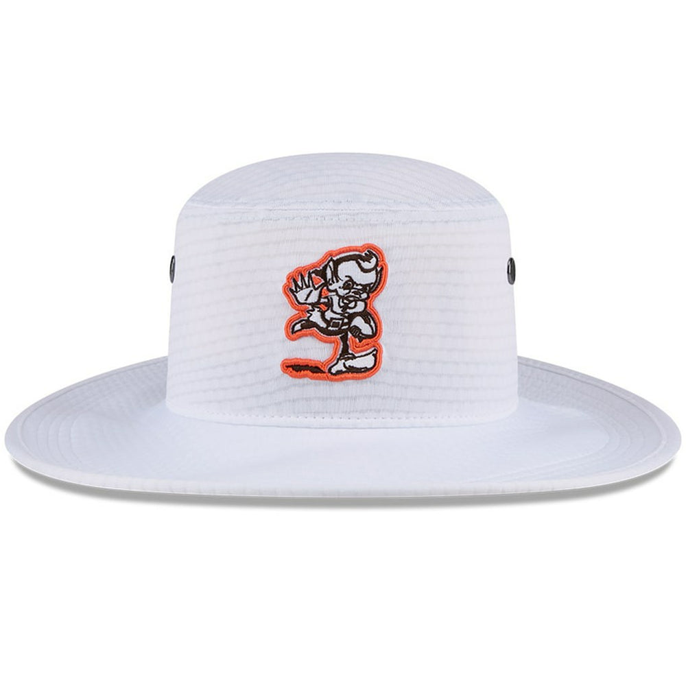 Cleveland Browns New Era 2024 NFL Training Camp Panama Bucket Hat - White Hats