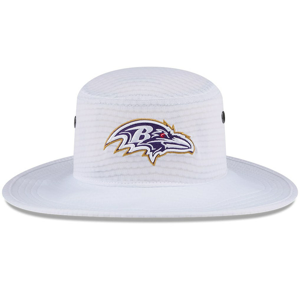 Baltimore Ravens New Era 2024 NFL Training Camp Panama Bucket Hat - White Hats