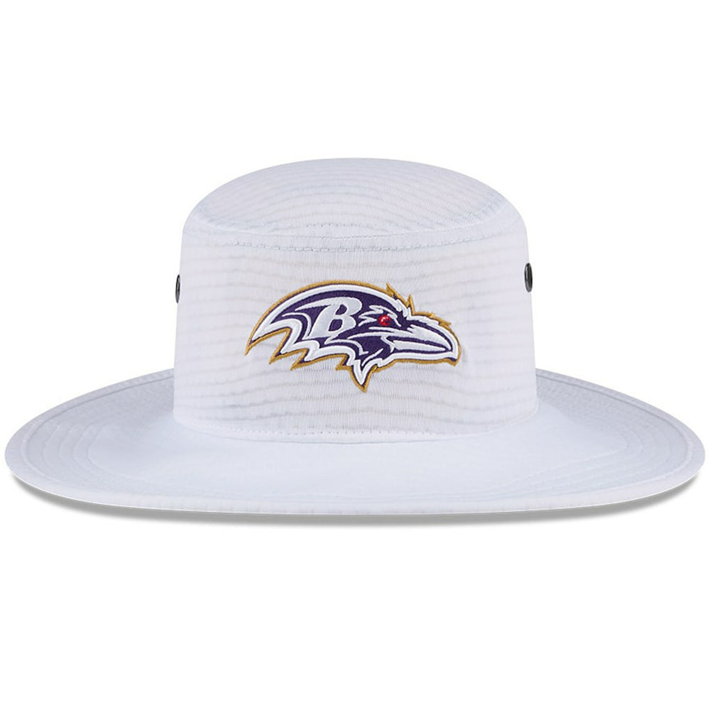 Baltimore Ravens New Era 2024 NFL Training Camp Panama Bucket Hat - White Hats