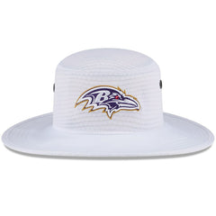 Baltimore Ravens New Era 2024 NFL Training Camp Panama Bucket Hat - White Hats