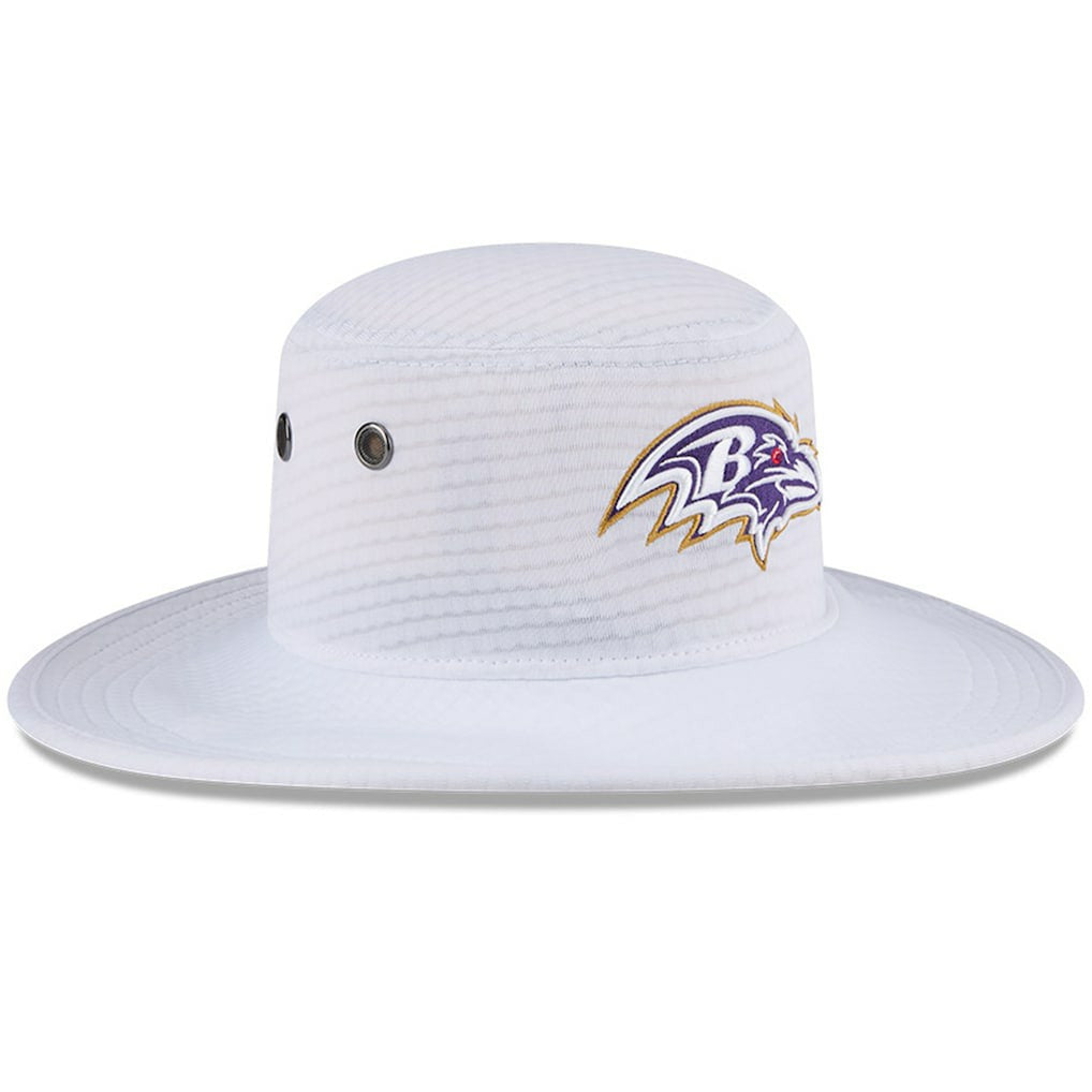 Baltimore Ravens New Era 2024 NFL Training Camp Panama Bucket Hat - White Hats