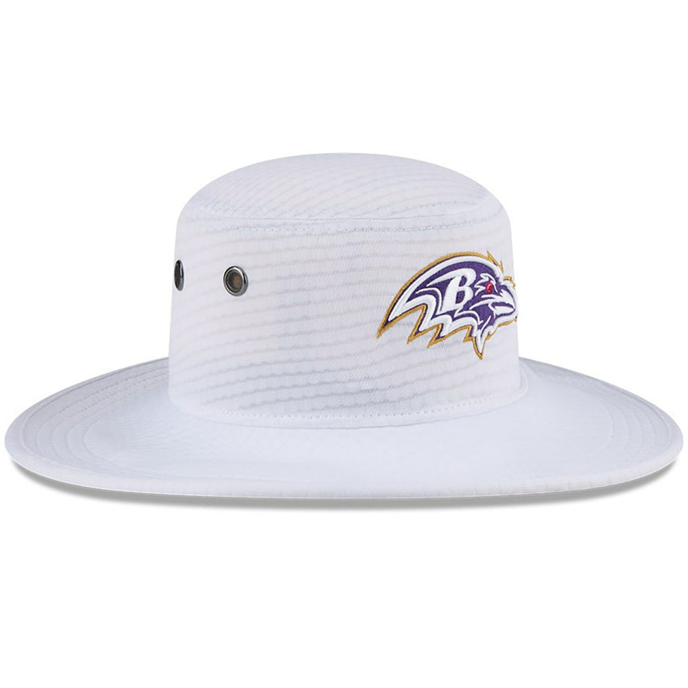 Baltimore Ravens New Era 2024 NFL Training Camp Panama Bucket Hat - White Hats