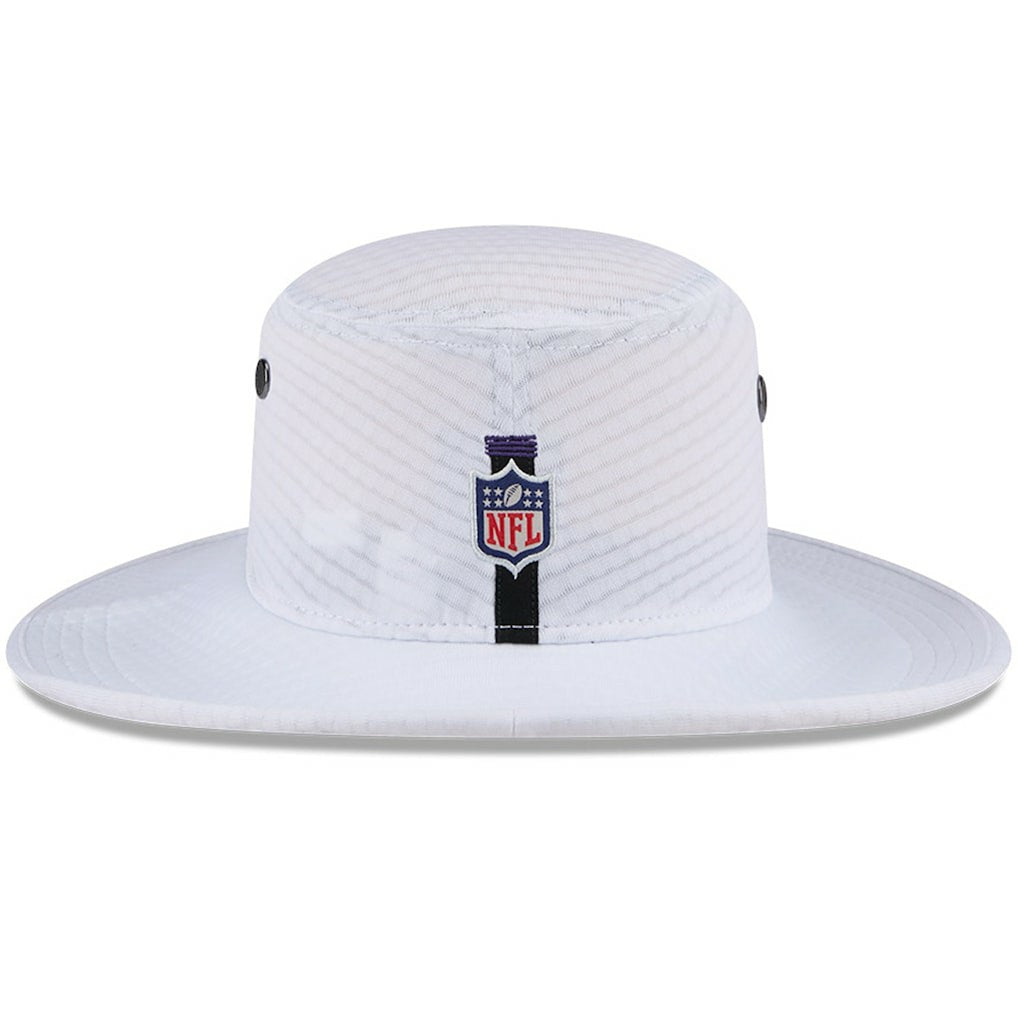 Baltimore Ravens New Era 2024 NFL Training Camp Panama Bucket Hat - White Hats