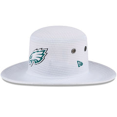 Philadelphia Eagles New Era 2024 NFL Training Camp Panama Bucket Hat - White Hats