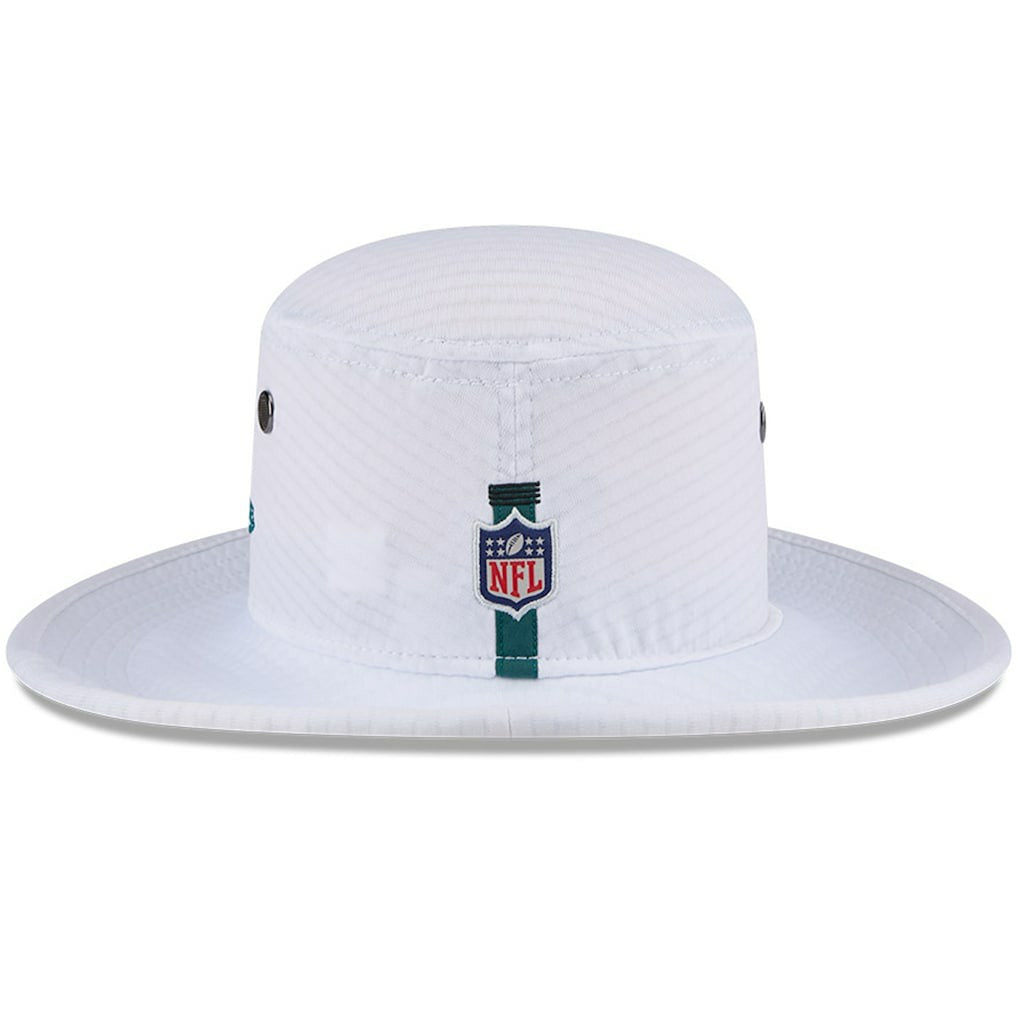 Philadelphia Eagles New Era 2024 NFL Training Camp Panama Bucket Hat - White Hats