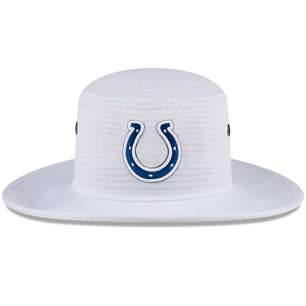 Indianapolis Colts New Era 2024 NFL Training Camp Panama Bucket Hat - White Hats