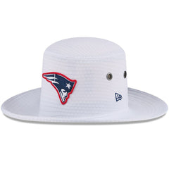 New England Patriots New Era 2024 NFL Training Camp Panama Bucket Hat - White Hats
