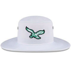 Philadelphia Eagles New Era 2024 NFL Training Camp Panama Bucket Hat - White Hats