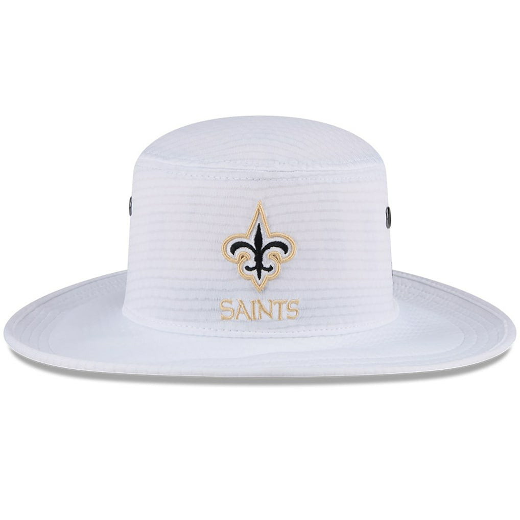 New Orleans Saints New Era 2024 NFL Training Camp Panama Bucket Hat - White Hats